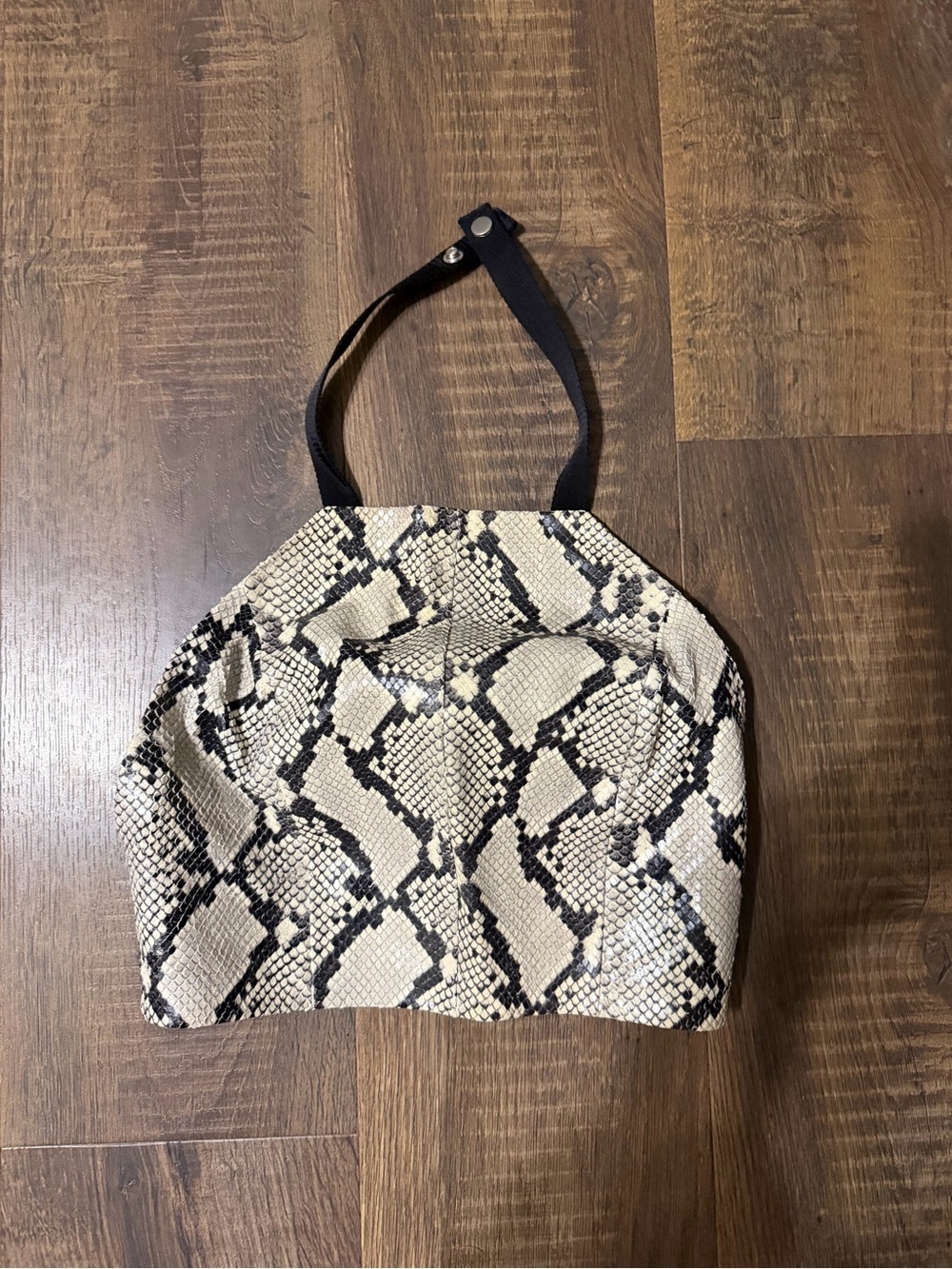 1017 Alex 9sm Genuine Leather Snake Skin Top
